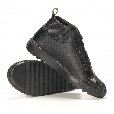 Ανδρικά μαύρα sneakers Shoes in Progress it141016-2 4