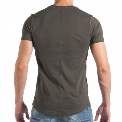Ανδρική πράσινη κοντομάνικη μπλούζα SAW tsf290318-51 3