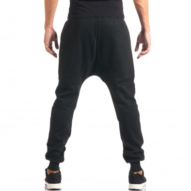 Ανδρικό μαύρο παντελόνι jogger Marshall it160816-20 3