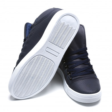 Ανδρικά γαλάζια sneakers Coner il160216-1 4