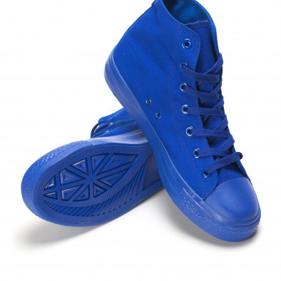 Ανδρικά γαλάζια sneakers Bella Comoda it090616-29 4