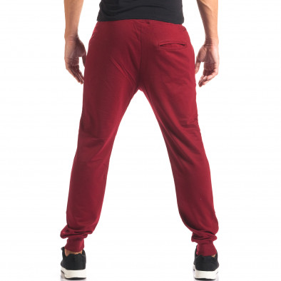 Ανδρικό κόκκινο παντελόνι jogger Top Star it160816-32 3