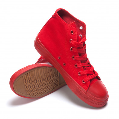 Ανδρικά κόκκινα sneakers Mondo Naturale it190516-1 4