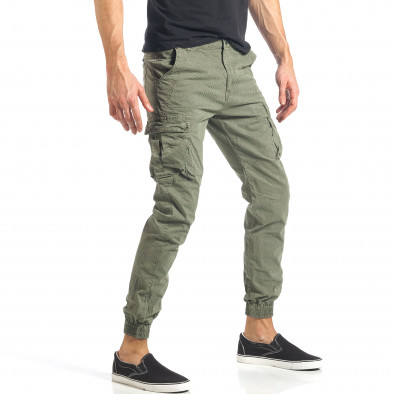 Ανδρικό πράσινο παντελόνι XZX-Star it290118-30 4