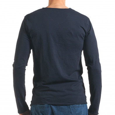 Ανδρική γαλάζια μπλούζα Man it260416-52 3