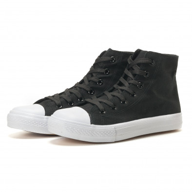 Ανδρικά μαύρα sneakers Bella Comoda it260117-53 3