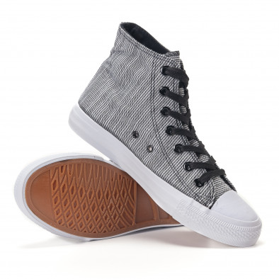 Ανδρικά μαύρα sneakers Mondo Naturale it250118-12 4