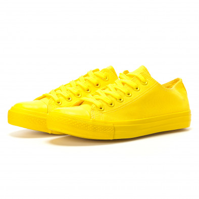 Ανδρικά κίτρινα sneakers Bella Comoda it260117-39 3