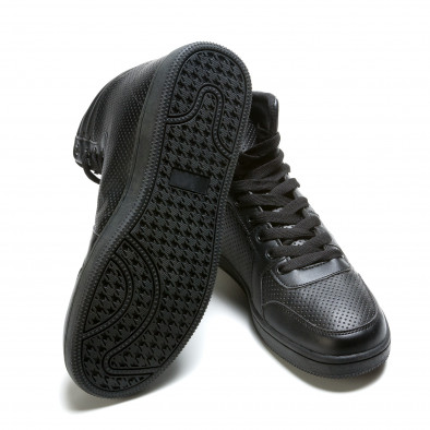 Ανδρικά μαύρα sneakers Niadi it211015-1 4