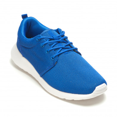 Ανδρικά γαλάζια αθλητικά παπούτσια Naban it210416-2 3