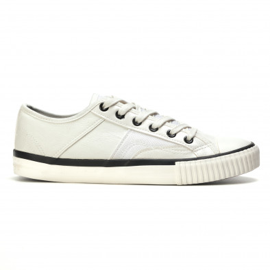 Ανδρικά λευκά sneakers Tony-P it270416-2 2