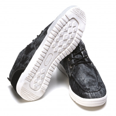 Ανδρικά μαύρα sneakers Flair it090316-5 4