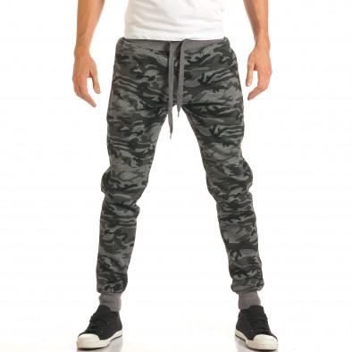 Ανδρικό καμουφλαζ παντελόνι jogger New Mentality it191016-1 2
