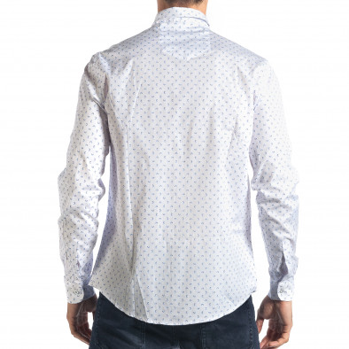 Ανδρικό λευκό πουκάμισο Mario Puzo tsf270917-7 3