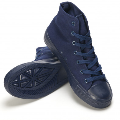 Ανδρικά γαλάζια sneakers Bella Comoda it090616-31 4