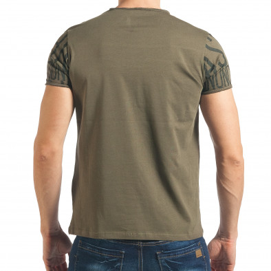 Ανδρική πράσινη κοντομάνικη μπλούζα Lagos tsf020218-63 3
