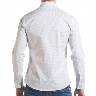 Ανδρικό λευκό πουκάμισο Mario Puzo tsf070217-11 3