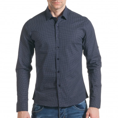 Ανδρικό γαλάζιο πουκάμισο Mario Puzo tsf070217-12 2