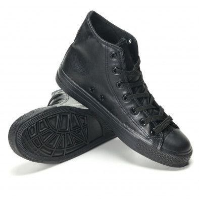 Ανδρικά μαύρα sneakers Bella Comoda it140916-14 4