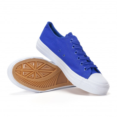 Ανδρικά γαλάζια sneakers Bella Comoda it250118-1 4