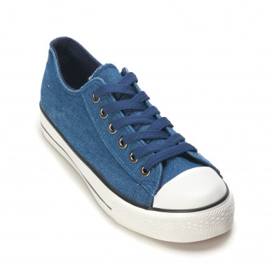 Ανδρικά γαλάζια sneakers Mondo Naturale it090616-12 3