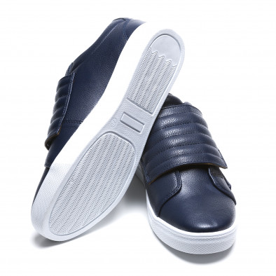 Ανδρικά γαλάζια sneakers Coner il160216-9 4