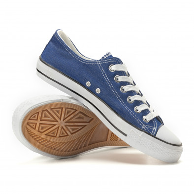 Ανδρικά γαλάζια sneakers Bella Comoda it260117-48 4