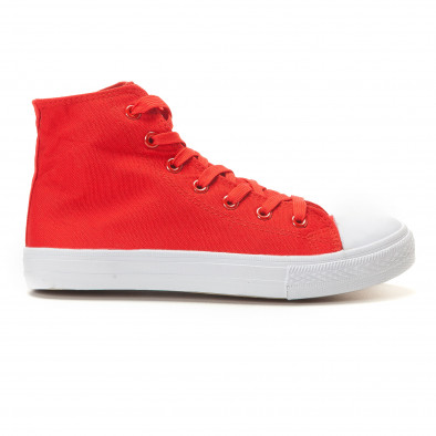 Ανδρικά κόκκινα sneakers Bella Comoda it260117-52 3