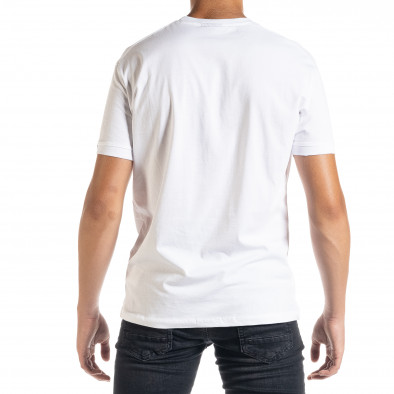 Ανδρική λευκή κοντομάνικη μπλούζα Freefly 5024 tr010720-31 3
