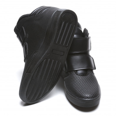 Ανδρικά μαύρα sneakers Coner il160216-13 4