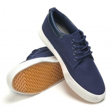 Ανδρικά γαλάζια sneakers Garago it270416-5 4