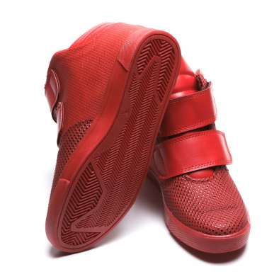 Ανδρικά κόκκινα sneakers Coner il160216-12 4