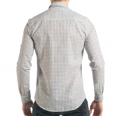 Ανδρικό λευκό πουκάμισο Mario Puzo tsf220218-1 4