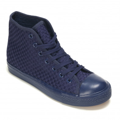 Ανδρικά γαλάζια sneakers Bella Comoda it050816-3 3