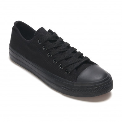Ανδρικά μαύρα sneakers Bella Comoda it260117-40 3