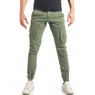 Ανδρικό πράσινο παντελόνι XZX-Star it290118-32 2