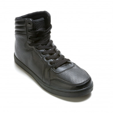 Ανδρικά μαύρα sneakers Niadi it211015-1 3