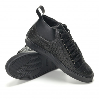 Ανδρικά μαύρα sneakers Shoes in Progress it140916-25 4