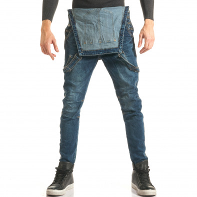 Ανδρικό γαλάζιο τζιν σαλοπετα Always Jeans it181116-60 2