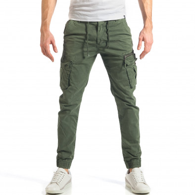 Ανδρικό πράσινο παντελόνι Accross it290118-46 2