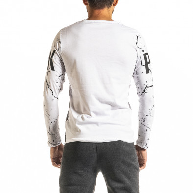 Ανδρική λευκή μπλούζα Punk tr300920-20 3