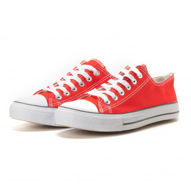 Ανδρικά κόκκινα sneakers Bella Comoda it260117-50 2