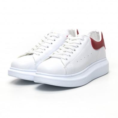 Γυναικεία λευκά sneakers Bambi tr180320-20 3