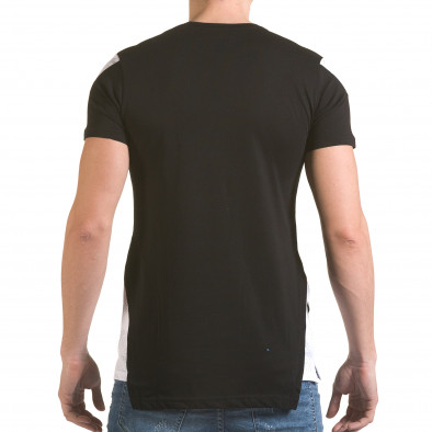 Ανδρική μαύρη κοντομάνικη μπλούζα SAW il170216-60 3