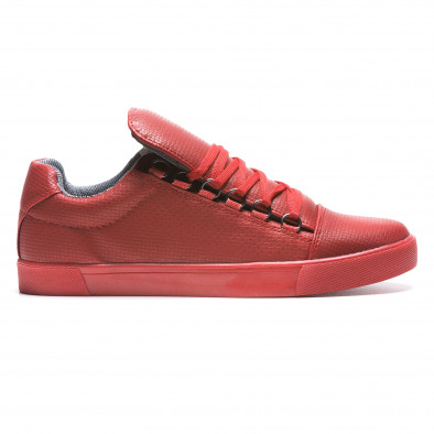 Ανδρικά κόκκινα sneakers Coner il160216-5 2
