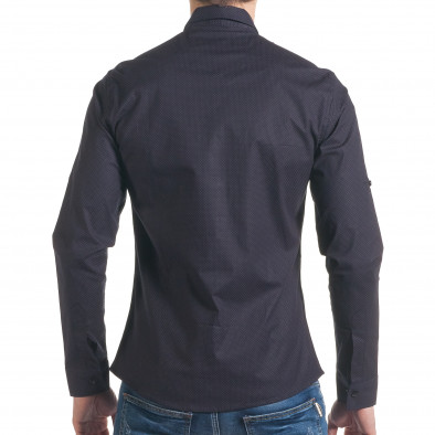 Ανδρικό γαλάζιο πουκάμισο Mario Puzo tsf070217-10 3