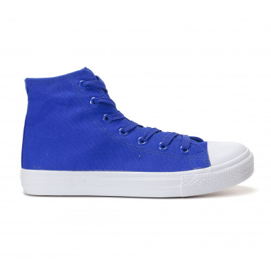 Ανδρικά γαλάζια sneakers Bella Comoda it250118-5 2
