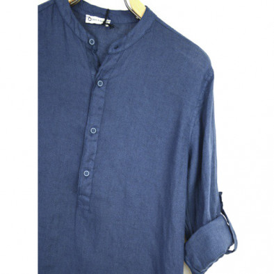 Ανδρικό γαλάζιο πουκάμισο Duca Homme 16666 - DU140213 it010720-34 6