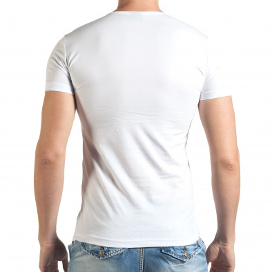 Ανδρική γκρι κοντομάνικη μπλούζα Eksi il140416-6 3