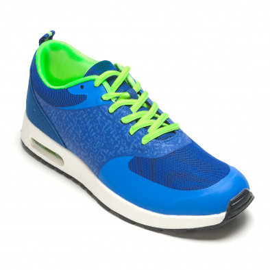 Ανδρικά γαλάζια αθλητικά παπούτσια Flair it210416-6 3